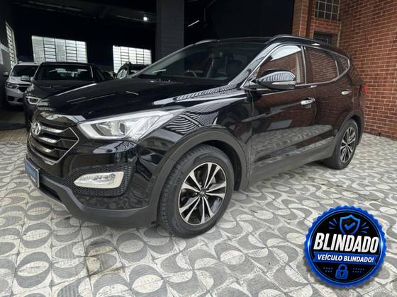 HYUNDAI SANTA FÉ 3.3 MPFI 4X4 V6 270CV GASOLINA 4P AUTOMÁTICO HYUNDAI SANTA FÉ 3.3 MPFI 4X4 V6 270CV GASOLINA 4P AUTOMÁTICO